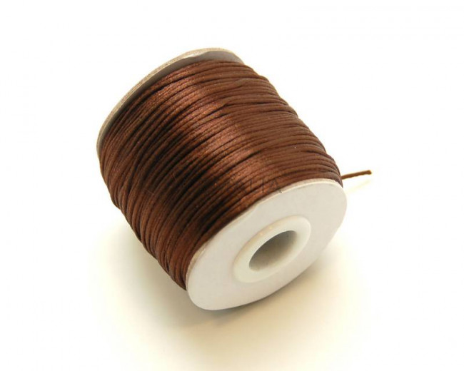 Cola de raton. 1mm. Marron oscuro.