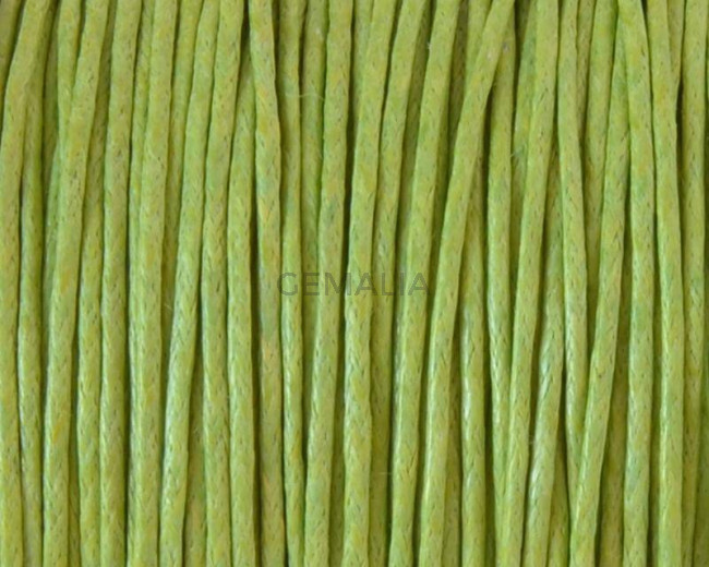 Algodón.Cordon.1mm.Verde pistacho.