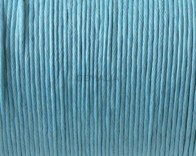Algodón.Cordon.1mm.Azul Celeste.