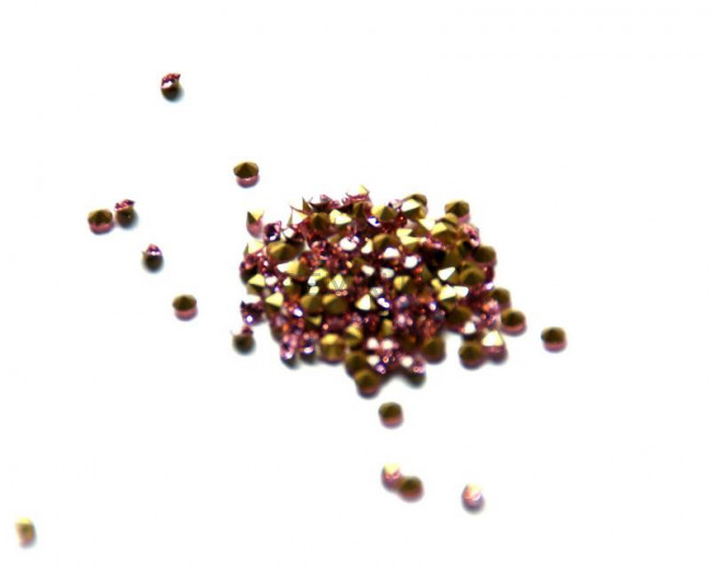 Cristal. Rhinestone Chaton. 2,9-3mm. Light Rose