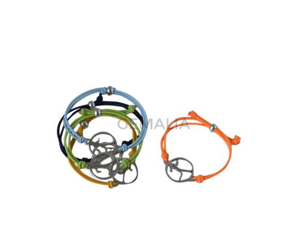 Pulsera de running de zamak elastica. MIX. Adaptable. Calidad Sup.