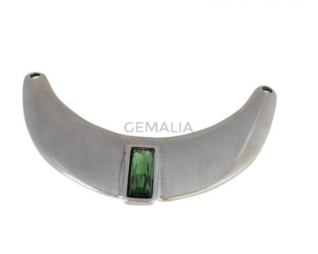 Gargantilla de Swarovski y Zamak 130x85mm Erinite - Int.4,5mm