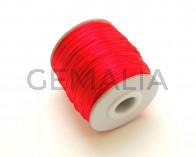 Cola de raton. 1mm. Rojo.