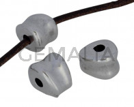 Pasador de Zamak. 11x9mm. Plateado. Int.3mm