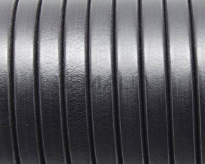Cuero REGALIZ. Oval 10x6mm . Negro 2. Calidad superior