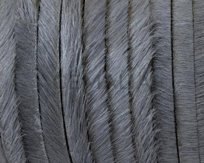 Piel de potro. Plano 5x1,5mm. Gris. Calidad superior