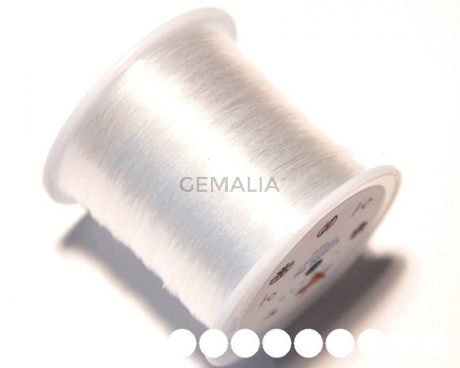 Inelasticity Clear Cord, 0.25 mm.