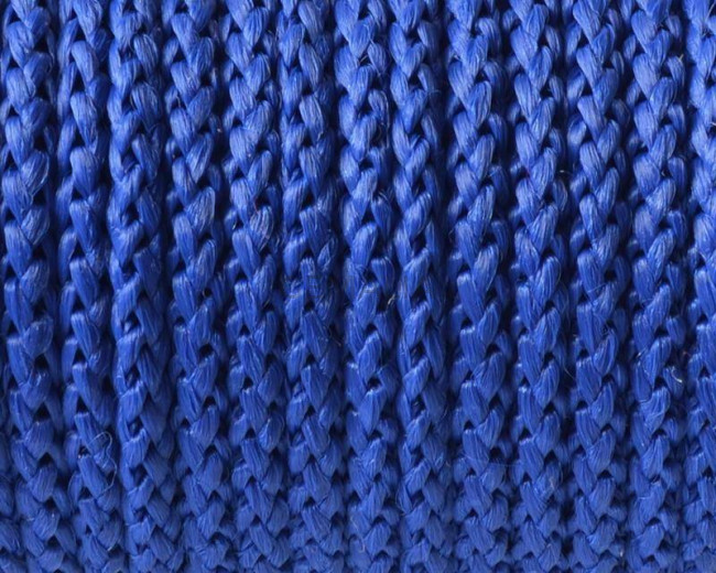 Cord. Polipropylene. Braided. Round. 4.5mm. Blue. Best Quality.