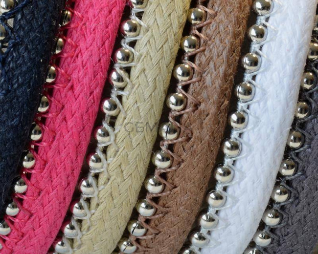 Cotton with chain. 6mm. MIX20. Best Quality 