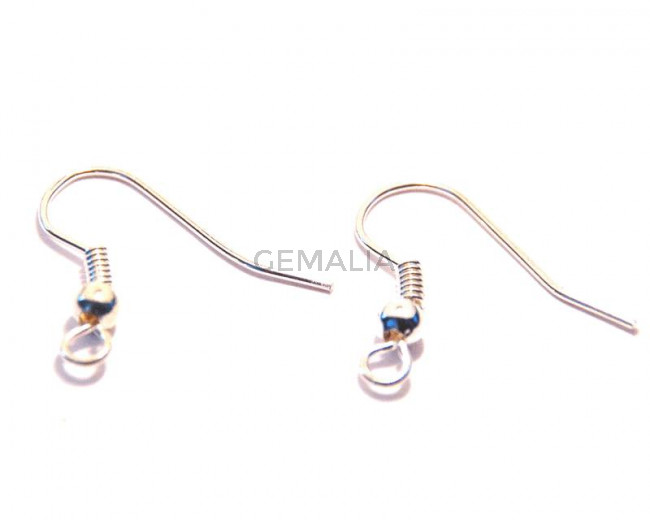 Fish Hook 0.5x17mm. Silver color. Approx. 100 PCs