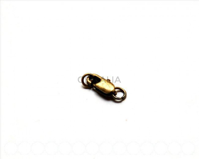 Lobster Clasp 12mm. Bronze.