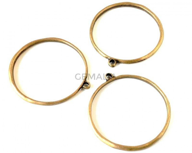 Zamak. Bracelet. 68mm. Antique gold. Inn.62mm/4mm.
