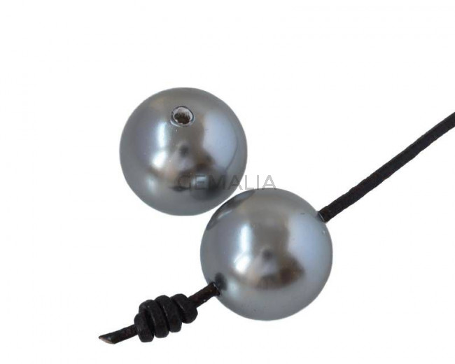 SWAROVSKI Pearl 5817. 12mm. Grey. Inn.1.2mm