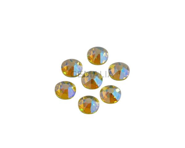 SWAROVSKI 2088 SS16 (4mm). Citrine Shimmer