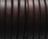 REGALIZ Leather cord. Oval 10x6mm. Brown 2. Best Quality.