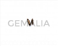 End Cap. 8x2.8mm. Bronze. Inn. 2mm approx 20 PCs