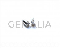 End Cap. 5x9mm. Silver color. Inn. 4.3mm approx 20 PCs