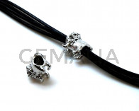 Stainless Steel. Lion. 13.5x11x8mm. Inn.4.5mm.