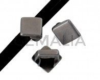 Zamak. Rhombus. 5x5mm. Silver. Inn.2.5x1.5mm.