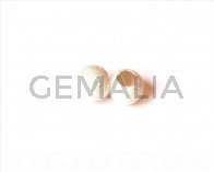 925 SILVER. Round 10mm. - hole 5.5mm.