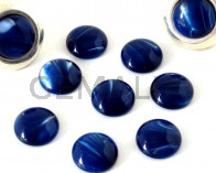 Resin. Cachobon. 12mm. Navy blue. Best Quality.
