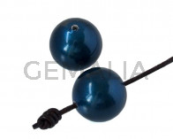 SWAROVSKI Pearl 5817. 12mm. Petrol. Inn.1.2mm