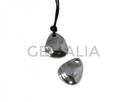 Zamak pendant 23.5x19mm. Silver. Inn. 3mm.