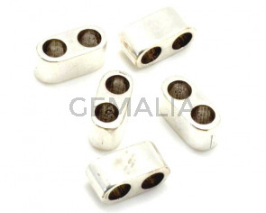 Zamak. 16x8x7mm. Silver color. Inn.5mm.
