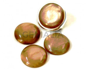 Resin. Cabochon. 20mm. Pearl stone. Best Quality.