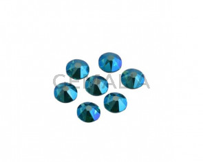 SWAROVSKI 2088 SS16 (4mm). Blue Zircon Shimmer