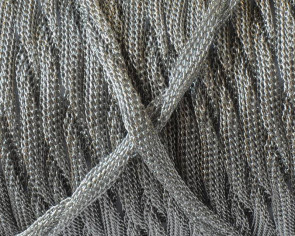 Stainless Steel 316. Chain 0.3x3.5mm. Silver color.