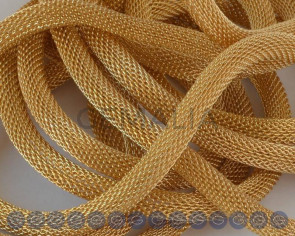 Stainless steel 304. Chain. Round. 5x0.3mm. Gold.